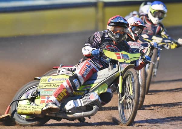 Lasse BJerre in action for Panthers against Rye House. Photo: David Lowndes.
