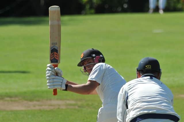 Peter Foster scored 123 for Oundle against Uppingham.