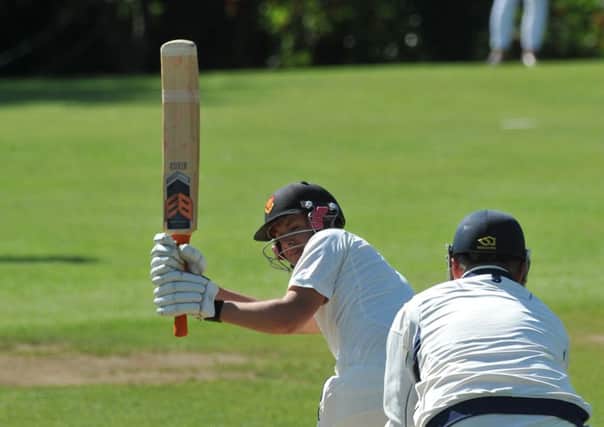 Peter Foster scored 123 for Oundle against Uppingham.