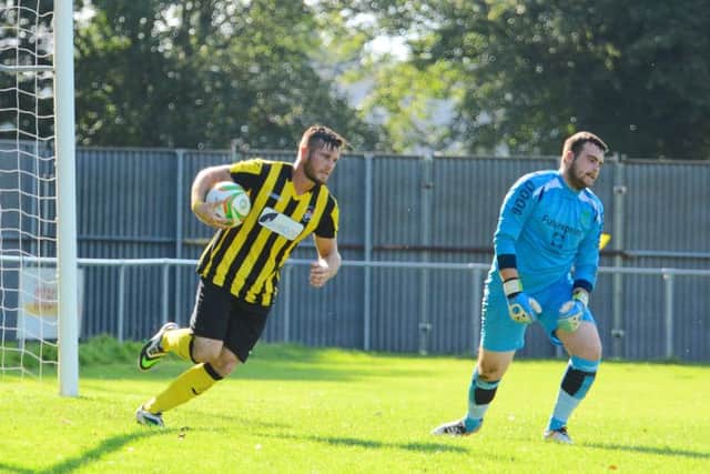 Josh Ford scored for Holbeach.