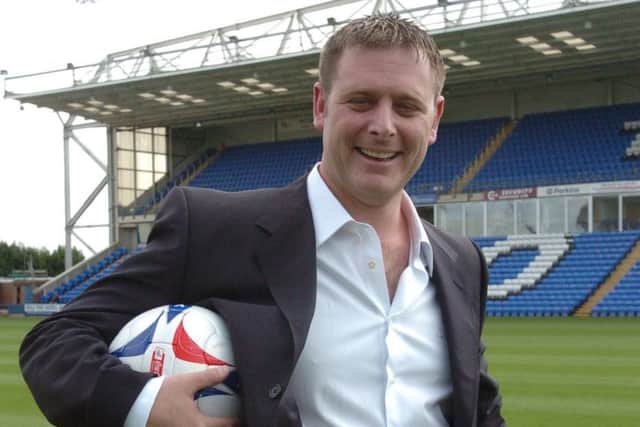 Darragh MacAnthony after purchasing Posh in 2006.