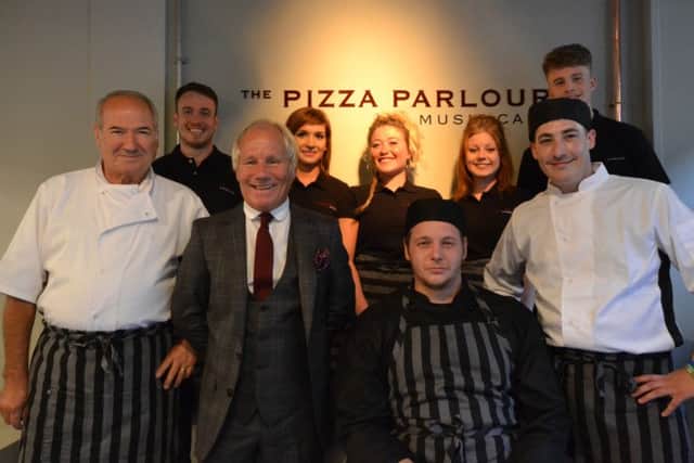 The team at The Pizza Parlour & Music Cafe in Cowgate