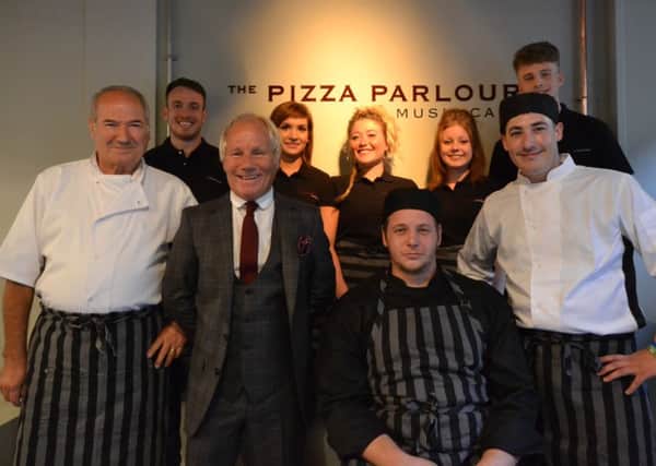 The team at The Pizza Parlour & Music Cafe in Cowgate