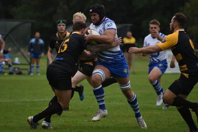 Chris Humphrey on the attack for the Lions. Picture: Kevin Goodacre