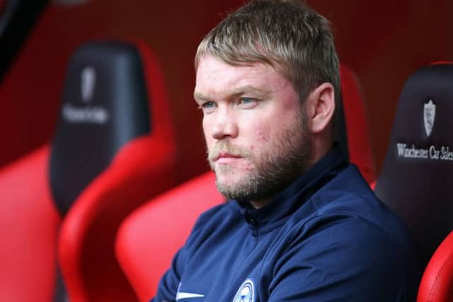 Peterborough United Manager Grant McCann. Picture: Joe Dent