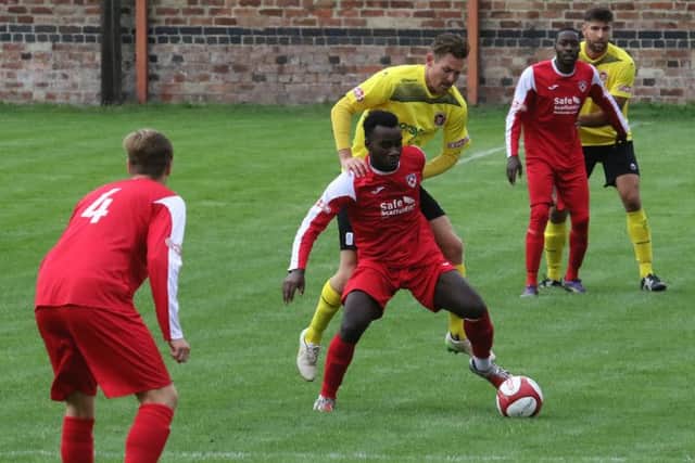 Stamford beat Gresley 1-0 in an FA Cup replay.