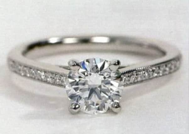 Have you been offered a ring like this at a cut price? It may have been stolen.