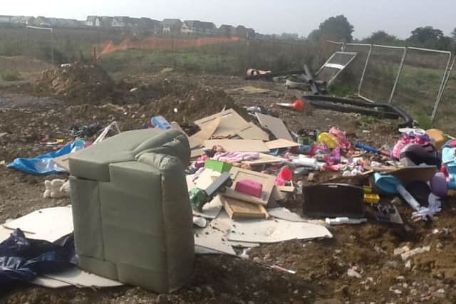 Rubbish on Flytipping