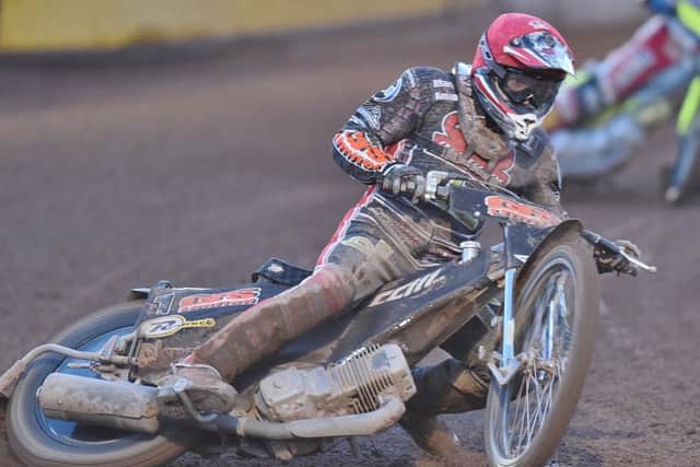Craig Cook in action.