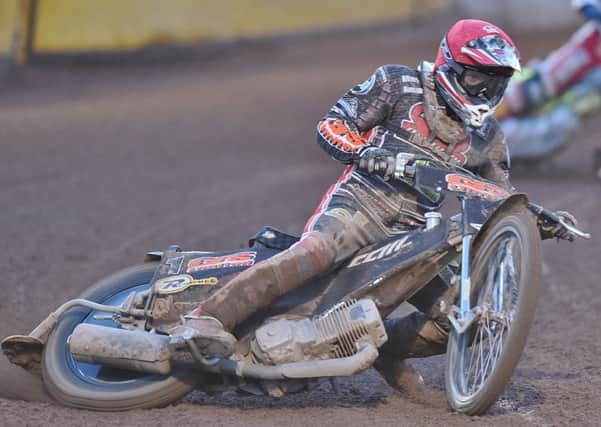 Craig Cook rides for Panthers in Edinburgh.