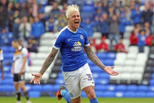George Moncur is one of many star attacking players at Posh.