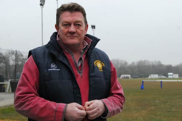 Unhappy Lions chairman Andy Moore.
