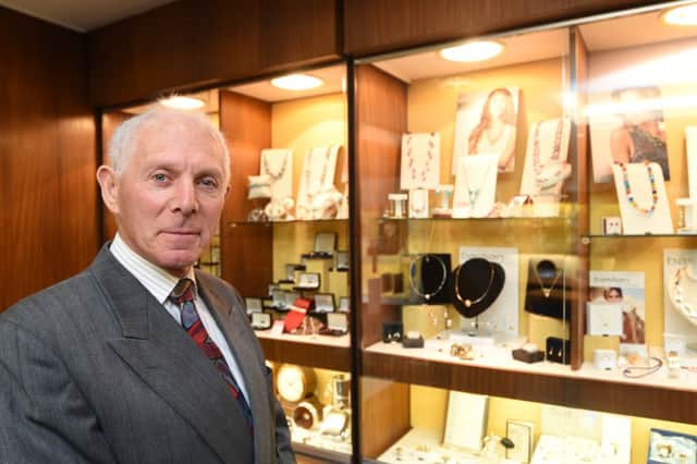 Roger Aron, director of Charles Bright jewellers at Exchange Street EMN-160927-165655009
