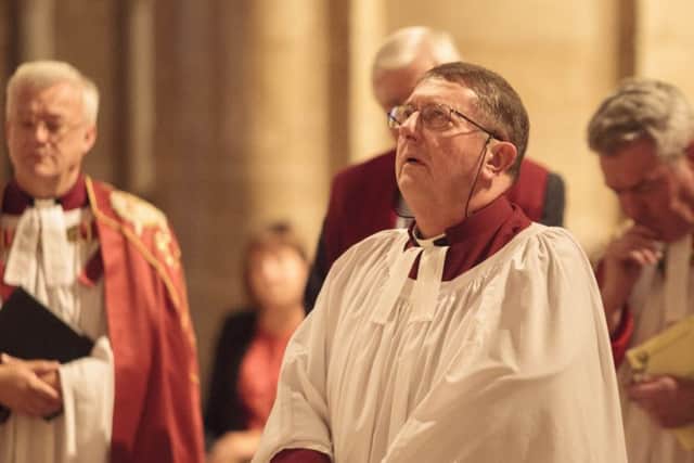 Dean Charles Taylors last service before leaving Peterborough Cathedral., Cathedral, Peterborough 02/10/2016. Picture by Terry Harris / Peterborough Telegraph. EMN-160210-190549009
