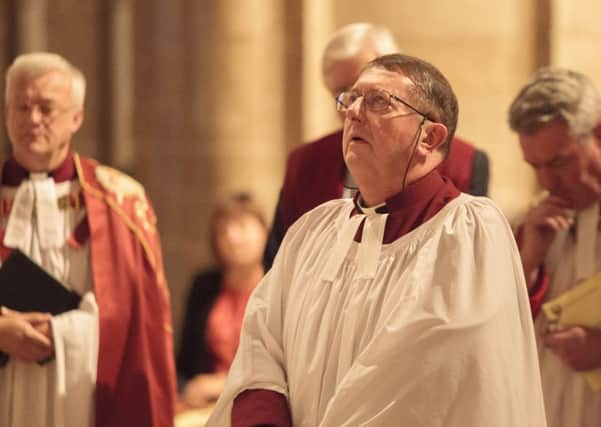Dean Charles Taylors last service before leaving Peterborough Cathedral., Cathedral, Peterborough 02/10/2016.  Picture by Terry Harris / Peterborough Telegraph. EMN-160210-190549009