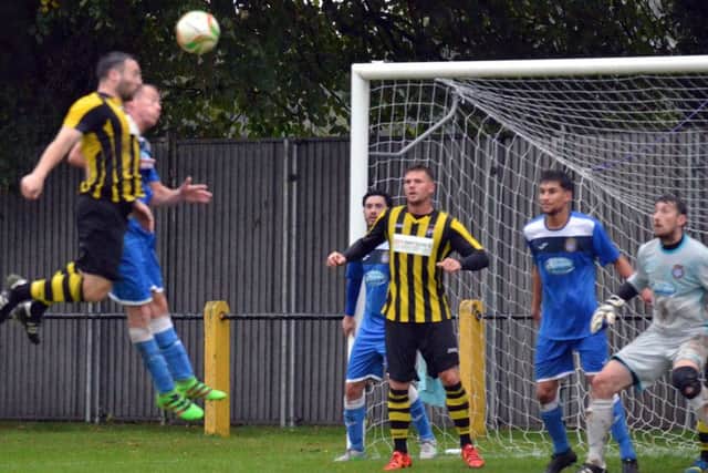 Action from Desborough's win at Holbeach. Photo: Tim Wilson.