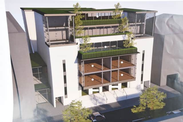 How Broadway Theatre could look if it was converted into flats