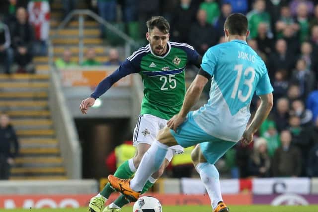 Michael Smith is away with Northern Ireland this weekend.