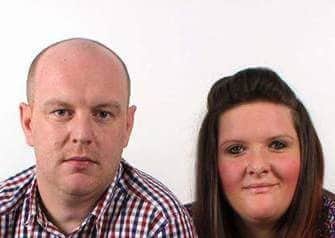 Vicky Parker and Lee McShane