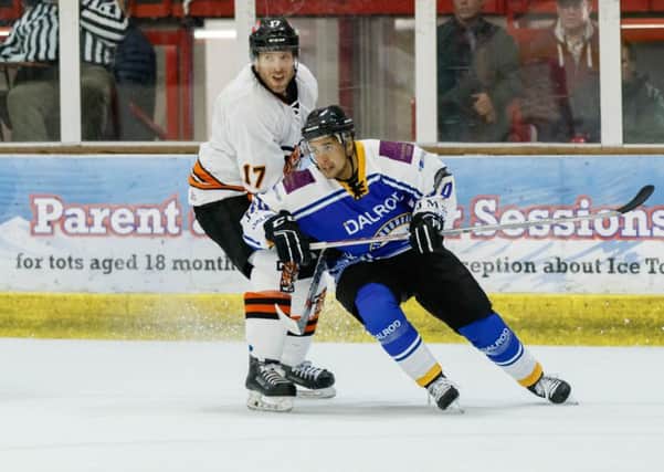 Wahebe Darge scored his first Phantoms goal at Swindon last night.