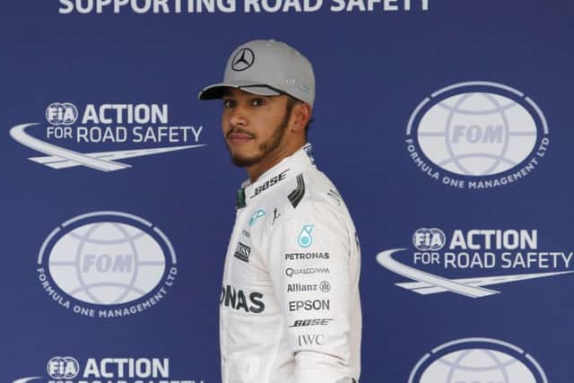 Loser Lewis Hamilton.