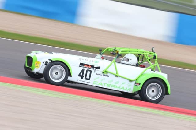 Anthony Barnes in action at Donington Park. Photo: Jon Bryant/snappyracers.com