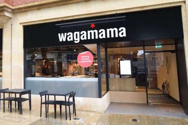 Wagamama at Long Causeway EMN-160916-183502009