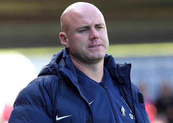 Cobblers manager Rob Page.
