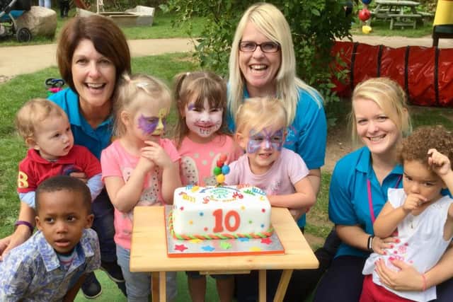 The 10th birthday celebration