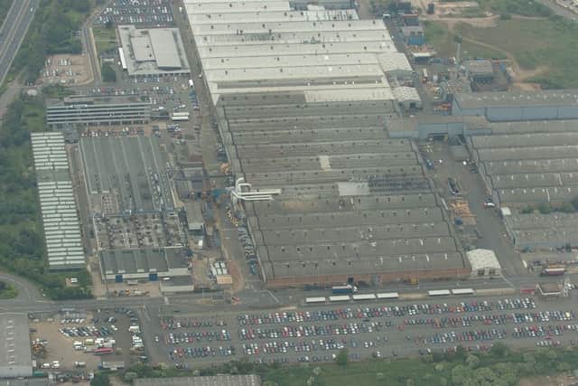 aerial   perkins factory