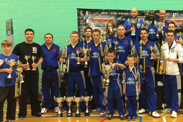Members of ther Peterborough BCKA club who did well in the Peterborough Series.
