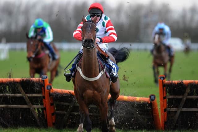 Racing at Huntingdon.