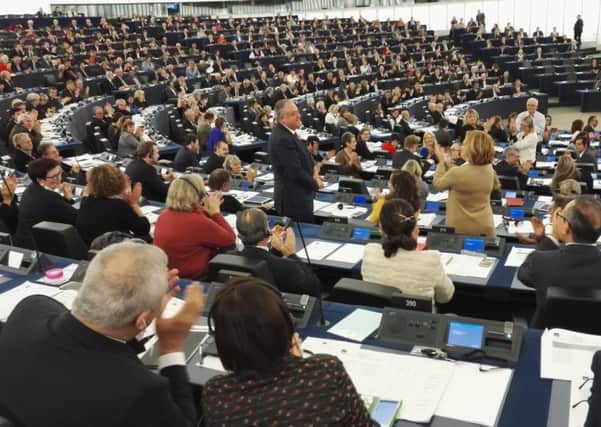 Richard Howitt MEP on his last day in The European Parliament