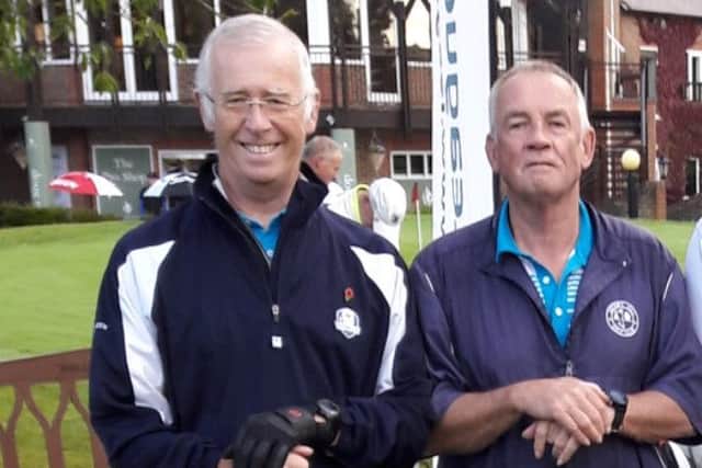 David Lord (left) and Rob Newns are off to Dubai.