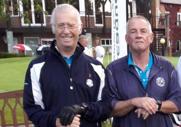 David Lord (left) and Rob Newns are off to Dubai.