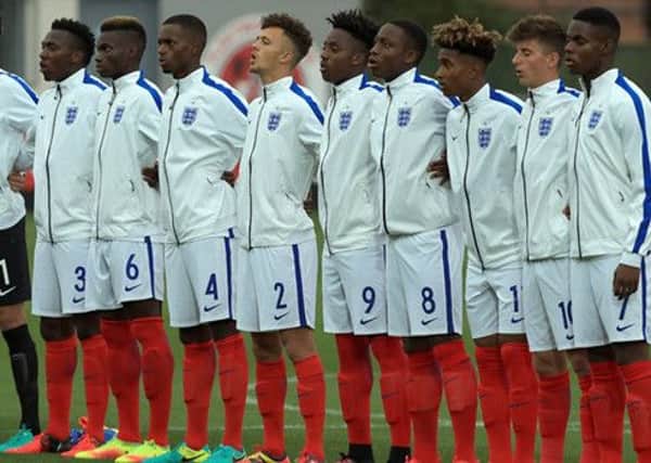 England Under-18s line-up to face Italy in September 2016