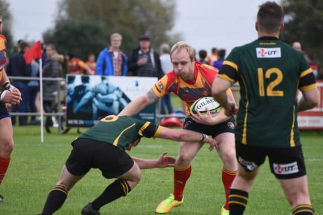 Chris Sansby scored two tries for Borough against Vipers. Picture: Kevin Goodacre