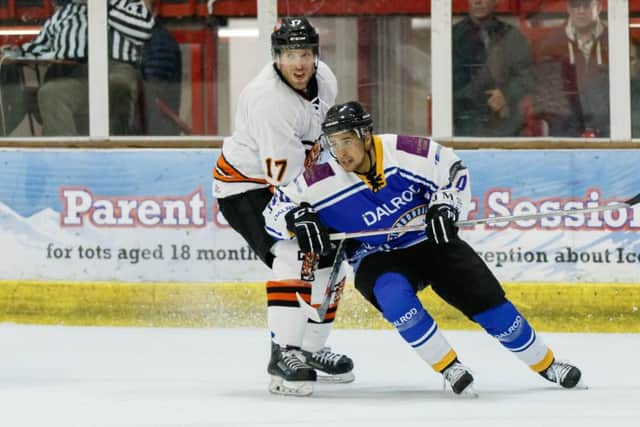 Phantoms import Wehebe Darge was ejected from the match at Bracknell.
