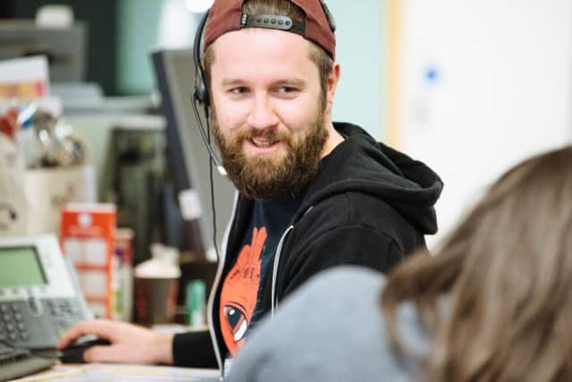 Staff at RSA in Peterborough, which is looking to recruit an extra 200 people.