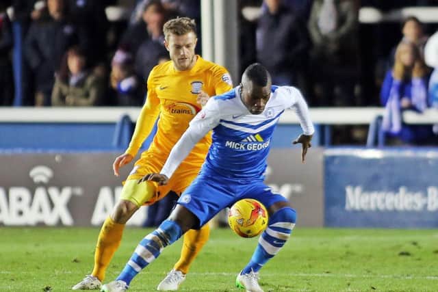 Posh transfer target Junior Morias has been compared to former Posh star Aaron Mclean (above).
