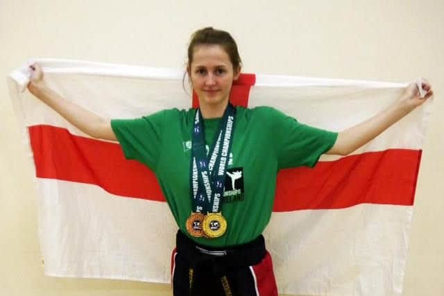 World champion Bethany Jones.