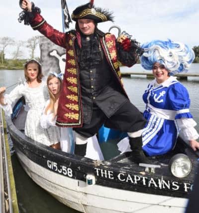 Cresset panto photocall  of Peter Pan at Ferry Meadows EMN-160928-140729009