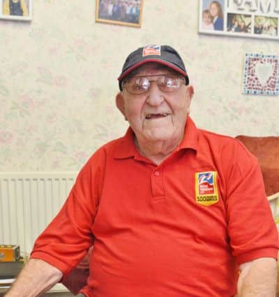 93-year-old blind veteran Jim Sexton is off to be at the Cenotaph on Sunday EMN-160811-155004009
