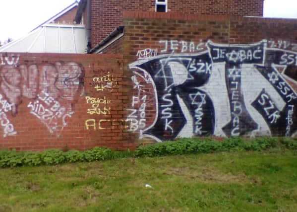 The graffiti