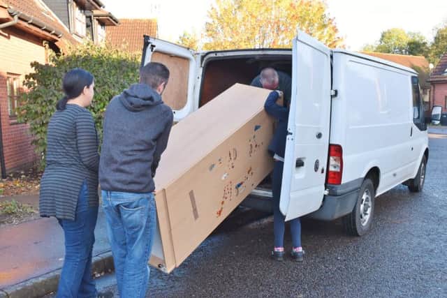 Residents moving out of St Michael's Gate. EMN-161113-172432009