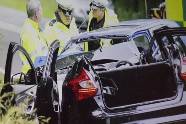 Safe Drive Stay Alive. Picture: Eddie Mitchell