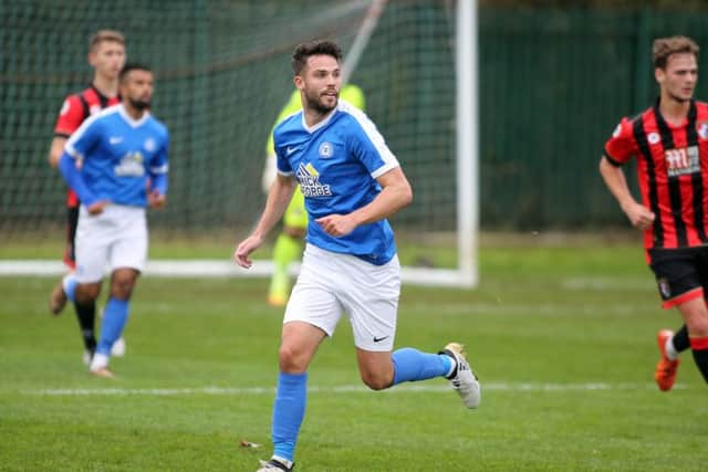 Brad Inman in action for Posh reserves. Photo: Joe Dent/theposh.com.