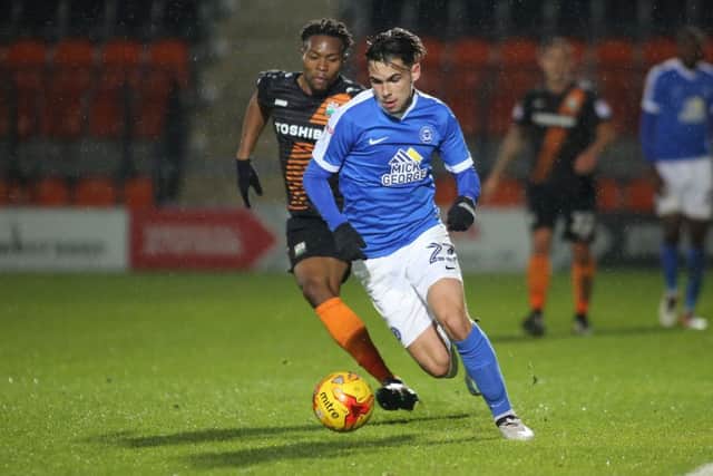 Action from Posh v Barnet. Photo: Joe Dent/theposh.com.
