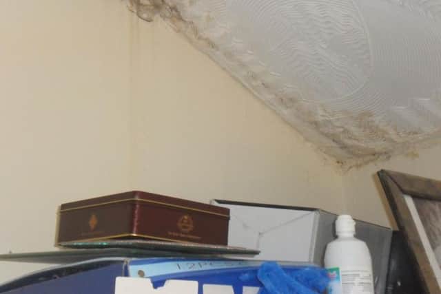 Damage left by the landlord