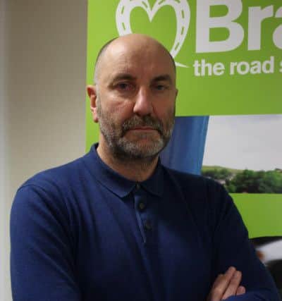 Gary Rae, campaigns director at road safety charity Brake LEP-161114-122346013